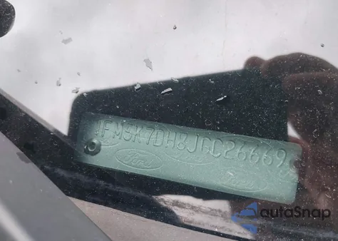 2018 Ford Explorer Xlt from USA, damaged, VIN 1FM5K7DH8JGC26669